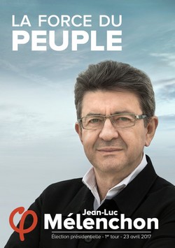 Affiche de campagne Jean-Luc Mélenchon