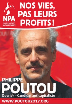 Affiche de campagne Philippe Poutou